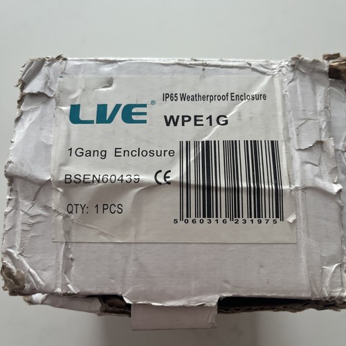 Lve ip65 weatherproof - lve,