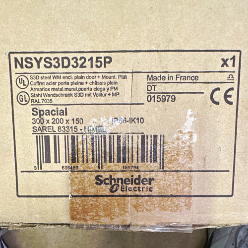 Schneider electric spacial s3d - spacial,