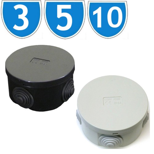 Esr empty junction box round - empty,